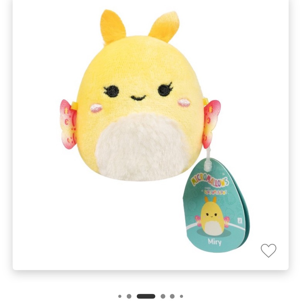 Squishmallows Miry Yellow Plush Toy